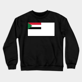 Naval Ensign of Sudan Crewneck Sweatshirt